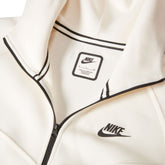 Felpa Donna Nike Sportswear Tech Fleece Windrunner Bianco | NonSoloSport