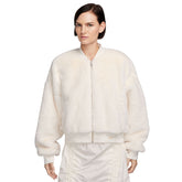 Nike Giacca Giacca Reversible Faux Fur Donna Bianco | NonSoloSport