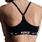 Bra Donna Nike Indy Light Support Nero Bianco | NonSoloSport