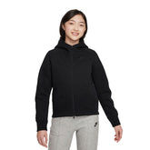 Nike Felpa Sportswear Tech Fleece Bambina Nero | NonSoloSport