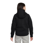 Nike Felpa Sportswear Tech Fleece Bambina Nero | NonSoloSport