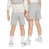 Shorts Ragazzo Nike Sportswear Club Fleece Grigio | NonSoloSport