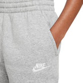 Pantalone Jogger Bambino Nike Sportswear Club Fleece Grigio | NonSoloSport