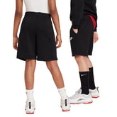 Shorts Ragazzo Nike Sportswear Club Fleece Nero | NonSoloSport
