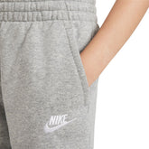 Shorts Ragazzo Nike Sportswear Club Fleece Grigio | NonSoloSport