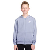 Felpa Ragazzo Nike Club Fleece Lilla | NonSoloSport