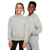 Felpa Ragazzo Nike Club Fleece Verde | NonSoloSport