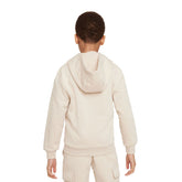 Felpa Ragazzo Nike Club Fleece Beige | NonSoloSport