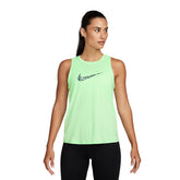 Canotta Donna Nike Nk One Swoosh Hbr Tank Verde | NonSoloSport