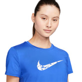 Nike T-Shirt One Swoosh Donna Blu | NonSoloSport