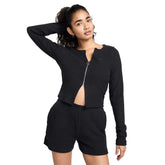 Nike Cardigan Sportswear Chill Knit Donna Nero | NonSoloSport