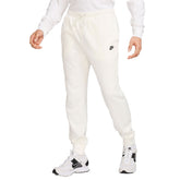 Pantalone Jogger Uomo Nike Club Beige Nero | NonSoloSport