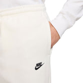 Pantalone Jogger Uomo Nike Club Beige Nero | NonSoloSport