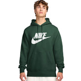 Felpa Uomo Nike Sportswear Club Verde Bianco | NonSoloSport