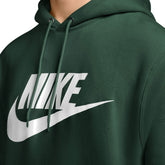 Felpa Uomo Nike Sportswear Club Verde Bianco | NonSoloSport