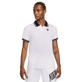 Polo Uomo Nike Court Heritage Bianco Nero | NonSoloSport