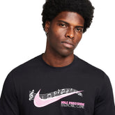 Nike T-Shirt Basket Uomo Nero | NonSoloSport