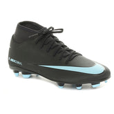 Scarpa da Calcio Uomo Nike Mercurial Superfly 10 Club Nero Azzurro | NonSoloSport