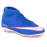 Scarpa da Calcio Ragazzo Nike Jr. Mercurial Superfly 10 Club Multiterreno Blu Bianco | NonSoloSport