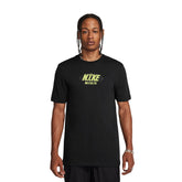 T-Shirt Uomo Nike Manica Corta Back Print Just do it Swoosh Nero | NonSoloSport