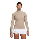 Nike T-Shirt Manica Lunga Sportswear Donna Kaki | NonSoloSport