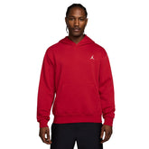 Felpa Uomo Nike Jordan Brooklyn Fleece Rosso | NonSoloSport