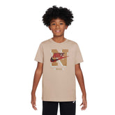 T-Shirt Bambino Nike Sportswear Beige | NonSoloSport