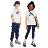 T-Shirt Ragazzo Nike Sportswear Bianco | NonSoloSport