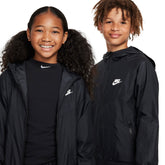 Giacca Ragazzo Nike Windrunner Sportswear Nero | NonSoloSport