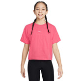 Nike T-Shirt Boxy Essential Bambina Rosa | NonSoloSport