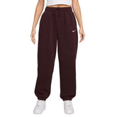 Pantalone Jogger Donna Nike Sportswear Phoenix Fleece Bordeaux | NonSoloSport