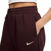 Pantalone Jogger Donna Nike Sportswear Phoenix Fleece Bordeaux | NonSoloSport