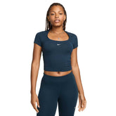 Nike T-Shirt Sportswear Chill Knit Donna Blu | NonSoloSport