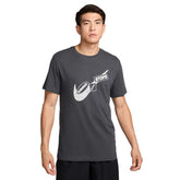 Nike T-Shirt Fitness Uomo Grigio | NonSoloSport