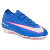 Scarpa da Calcio Ragazzo Nike Jr Mercurial Vapor 16 Pro Blu Bianco Rosa | NonSoloSport