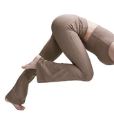 Leggings Donna Nike Zenvy Cutout Marrone | NonSoloSport