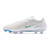 Scarpa da Calcio Uomo Nike Phantom 6 Low Elite Terreni Compatti Bianco Azzurro | NonSoloSport