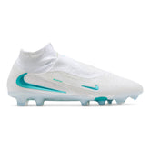 Scarpa da Calcio Uomo Nike Phantom 6 High Elite Terreni Compatti Bianco Azzurro | NonSoloSport