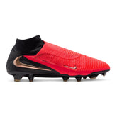 Scarpa da Calcio Uomo Nike Phantom 6 High Elite Terreni Compatti Rosso Nero | NonSoloSport