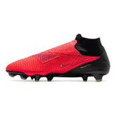 Scarpa da Calcio Uomo Nike Phantom 6 High Elite Terreni Compatti Rosso Nero | NonSoloSport
