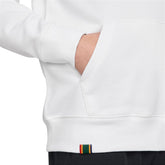 Felpa Uomo Nike Court Heritage Bianco | NonSoloSport