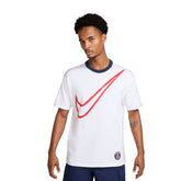 T-Shirt Uomo Nike Paris Saint-Germain Swoosh Bianco | NonSoloSport