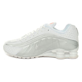 Sneakers Uomo Nike Shox R4 Bianco Argento | NonSoloSport