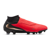 Scarpa da Calcio Uomo Nike Phantom 6 High Pro Terreni Compatti Rosso Nero | NonSoloSport