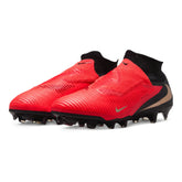 Scarpa da Calcio Uomo Nike Phantom 6 High Pro Terreni Compatti Rosso Nero | NonSoloSport