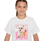 T-Shirt Ragazza Nike Sportswear Bianco | NonSoloSport