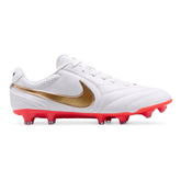 Scarpa da Calcio Uomo Nike Tiempo Ligera Pro Terreni Compatti Bianco Rosso | NonSoloSport