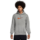 Felpa Cappuccio Uomo Nike Neo Varsity Grigio | NonSoloSport