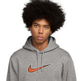 Felpa Cappuccio Uomo Nike Neo Varsity Grigio | NonSoloSport