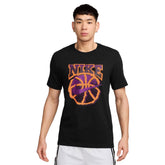 T-shirt Uomo Nike Basket Dri-fit Nero | NonSoloSport